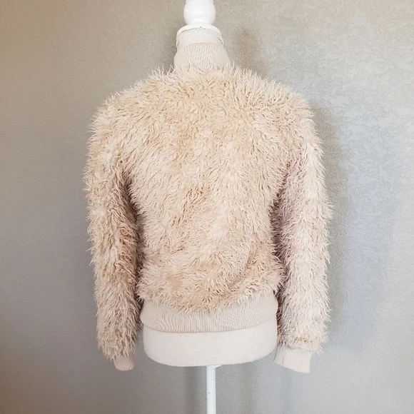 Chaser Faux Lamby bomber Jacket